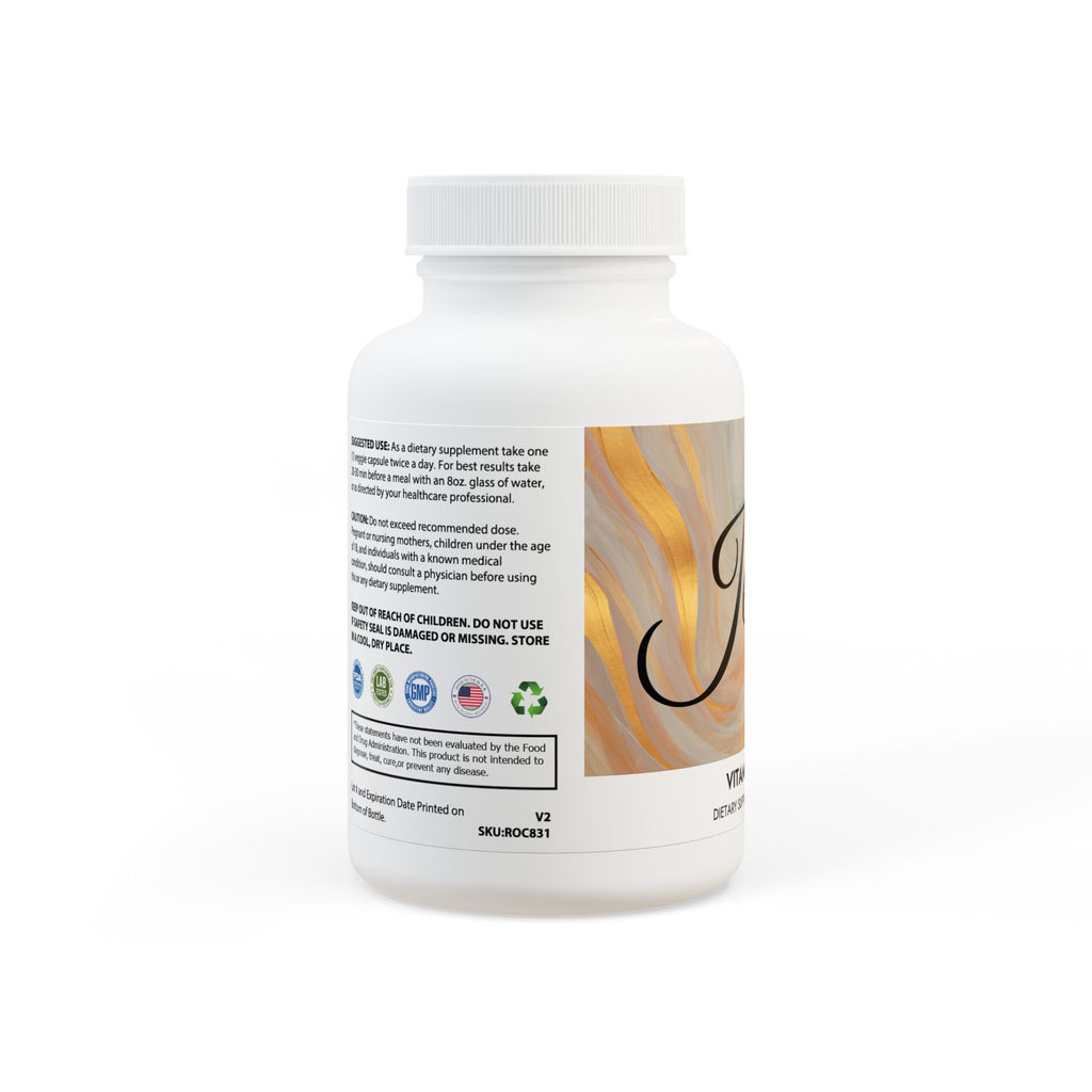 Vitamin K2 + D3 Supplement (60 Capsules)