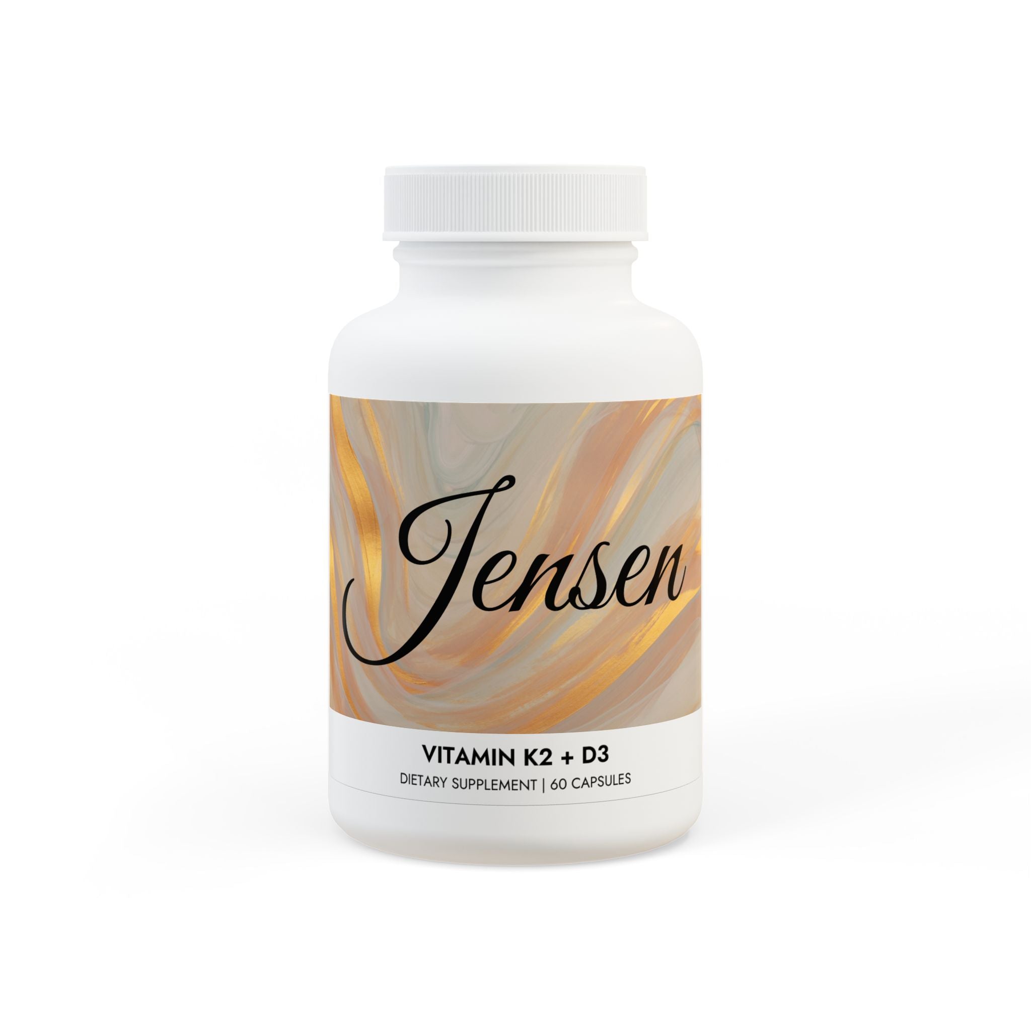 Vitamin K2 + D3 Supplement (60 Capsules)