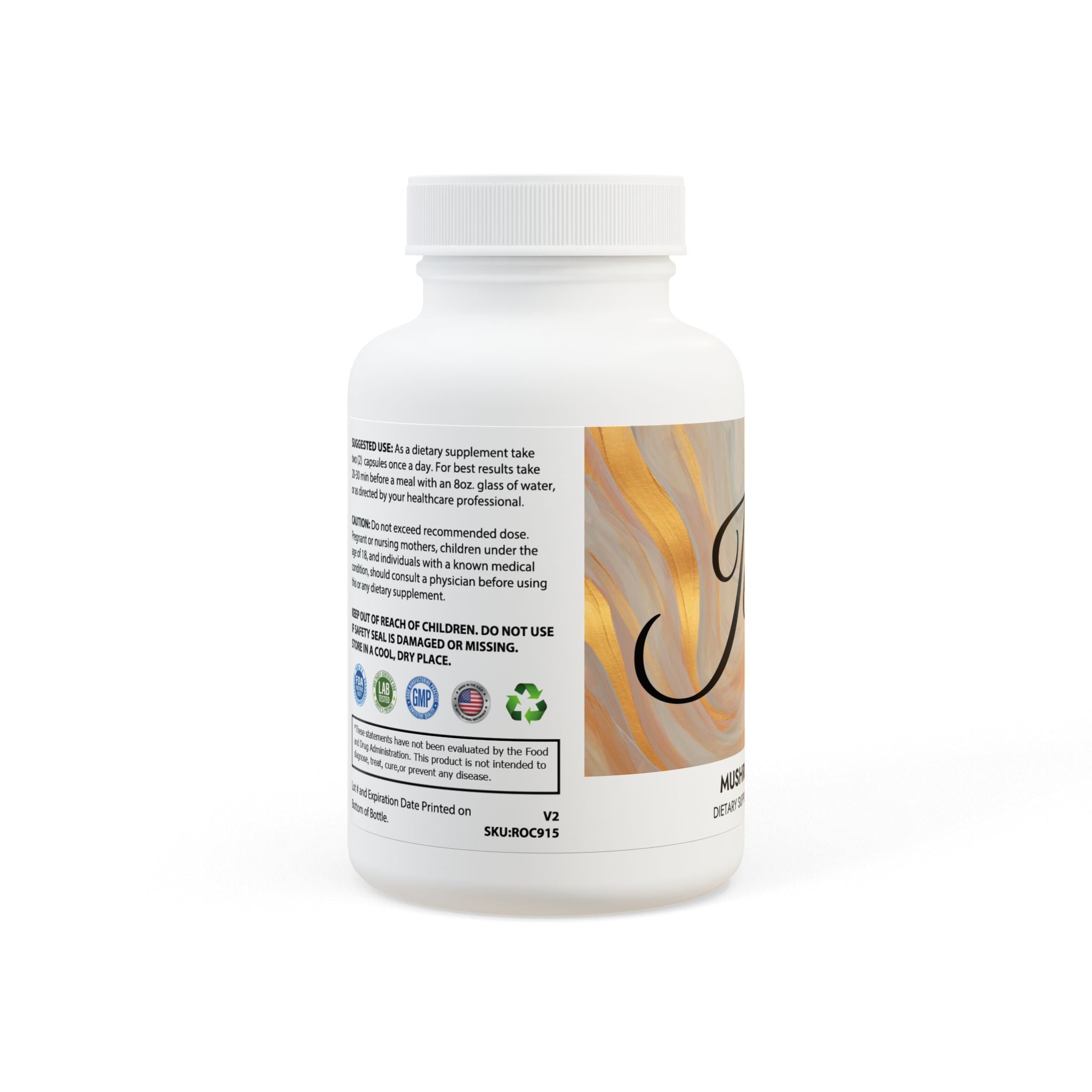 Mushroom Blend Supplement (60 Capsules)